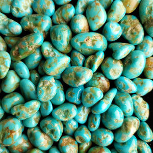 Sonoran River Tumbled & Polished Turquoise Nuggets TP-06