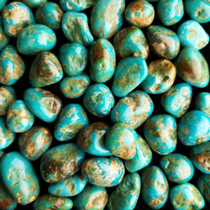 Sonoran River Tumbled & Polished Turquoise Nuggets TP-11