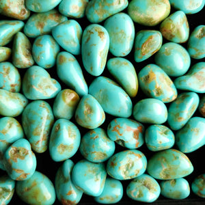 Sonoran River Tumbled & Polished Turquoise Nuggets TP-16