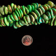Load image into Gallery viewer, Mojave Green Boulder Turquoise Southwest Side-Drilled Flat Strands NS-05