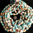 Load image into Gallery viewer, Turquoise + Spiny Oyster Graduated Oval Strands (Compressed) NS-09
