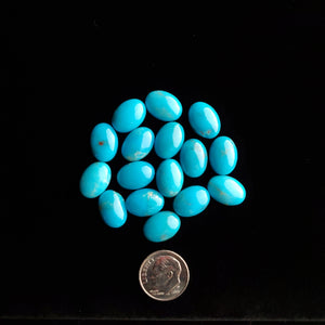 10 x 14 x 5 mm Turquoise Mountain Calibrated Turquoise Cabochons CC-23