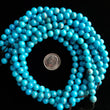 Load image into Gallery viewer, 6 mm x 16” Sleeping Beauty Turquoise Round Bead Strands MS-10
