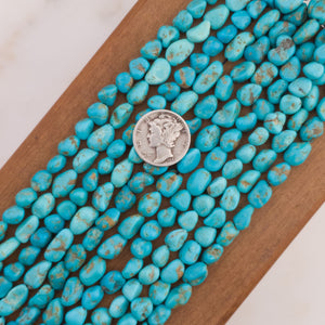 Lone Mountain Turquoise Nugget Strands NS-15