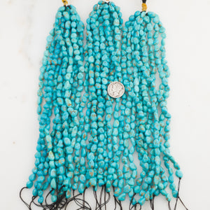 Lone Mountain Turquoise Nugget Strands NS-15