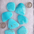 Load and play video in Gallery viewer, Sky Cloud Turquoise Cabochons Lot
