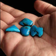 Load and play video in Gallery viewer, Kingman Arizona Mine Turquoise Cabochon Lot FC-16