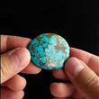 Load and play video in Gallery viewer, #8 Nevada Mine Turquoise Cabochon FC-02