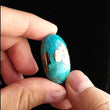 Load and play video in Gallery viewer, Sonoran River Mine Turquoise Cabochon FC-14