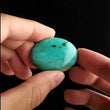 Load and play video in Gallery viewer, Campo Frio Sonora Mine Turquoise Cabochon FC-07