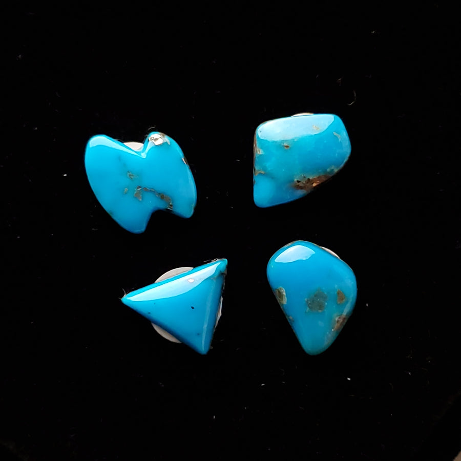 Kingman Arizona Mine Turquoise Cabochon Lot FC-16