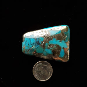 Kingman Arizona Mine Turquoise Cabochon FC-08