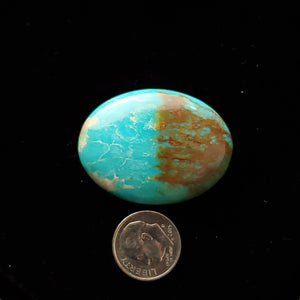 Sonoran River Mine Turquoise Cabochon FC-01