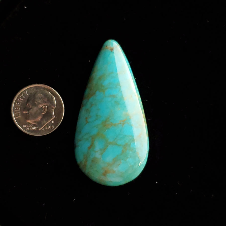 Turquoise Mountain Arizona Mine Turquoise Cabochon FC-03