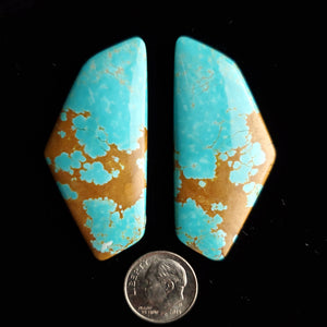 #8 Nevada Mine Turquoise Cabochon Set FC-29