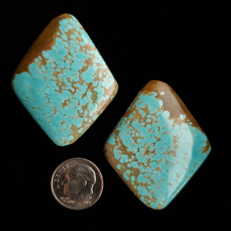 #8 Nevada Mine Turquoise Cabochon Set FC-30