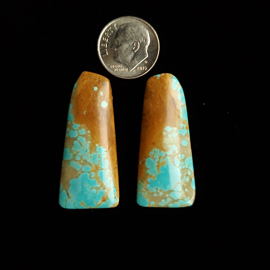 #8 Nevada Mine Turquoise Cabochon Set FC-33