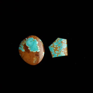 #8 Nevada Mine Turquoise Cabochon Set FC-36