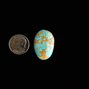 #8 Nevada Mine Turquoise Cabochon FC-42