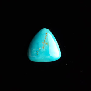 Carmen de Andacollo Chilean Mine Turquoise Cabochon FC-52