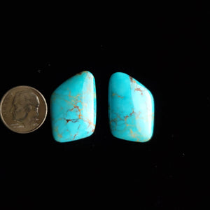 Turquoise Mountain Mine Turquoise Cabochon Set FC-55