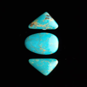 Turquoise Mountain Mine Turquoise Cabochon Set FC-57