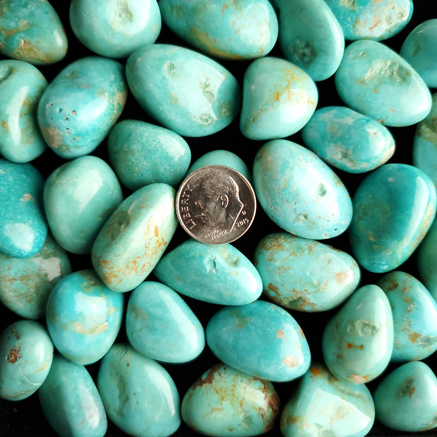 Alamo Tumbled & Polished Turquoise Nuggets TP-03