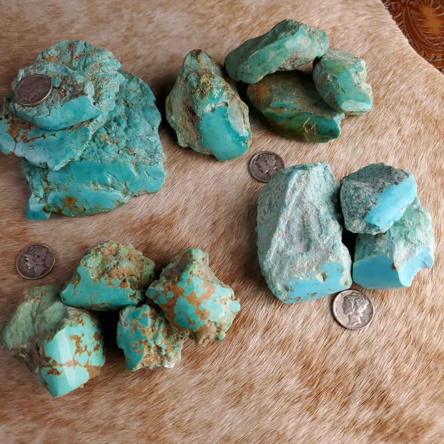 Turquoise Lot - 4 Mines