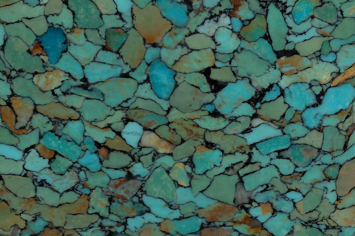 Turquoise Rough Slabs COMPRESSED BLOCK SLABS – AZ TURQUOISE