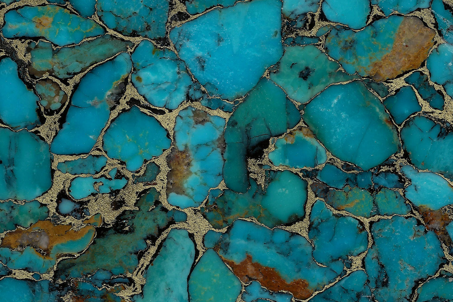 Turquoise Stone Pattern