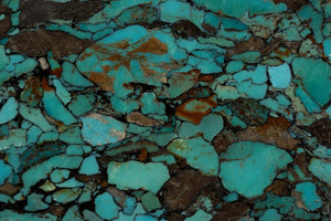 Turquoise Mountain Kingman with Black Matrix